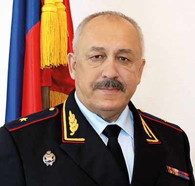 Генрал Илья Ольховский, министр внутрених дел Хакасии
