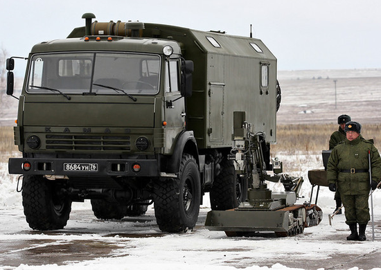 Боевой робот российской армии