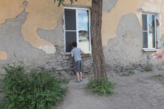 Аварийный дом в Черногорске