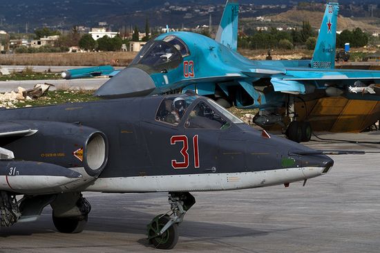 Су-25 и Су-34