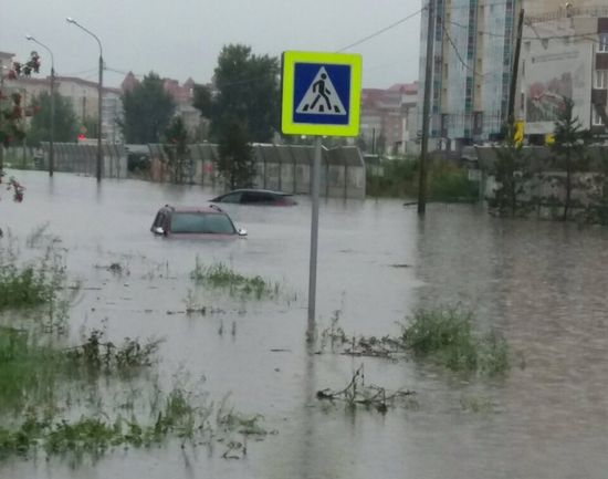 Потоп в Красноярске