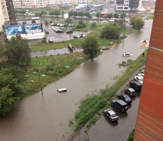 Потоп в Красноярске
