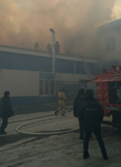 Пожар на Черногорском РМЗ