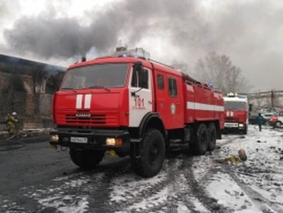 Пожар на Черногорском РМЗ
