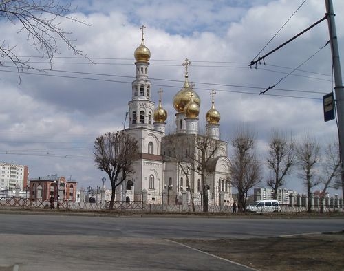 Преображенский собор Абакан внутри