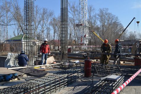 Новый корпус Республиканской больницы в Абакане