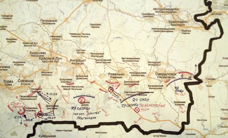 Разгром южной группировки украинских войск