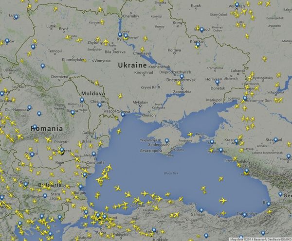 На Украине разбился Боинг 777