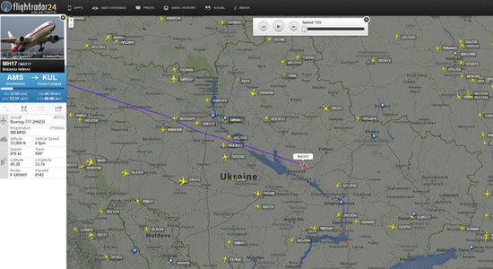 На Украине разбился Боинг 777