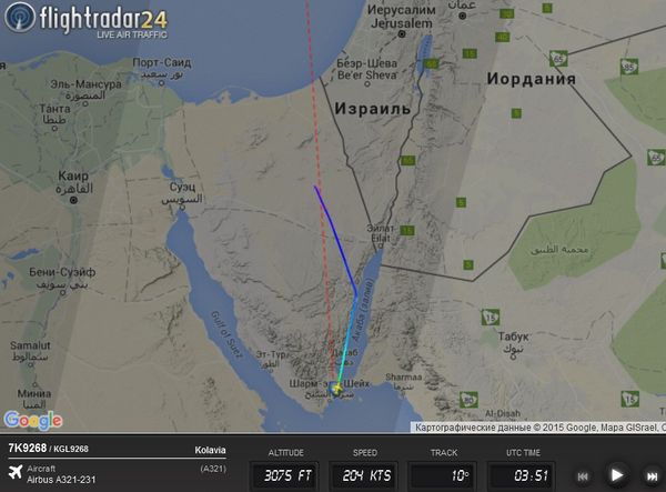 Авиакатастрофа в Египте