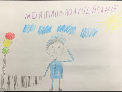 Полина Корниенко, 6 лет. Фото: Абаканский ЛО МВД России