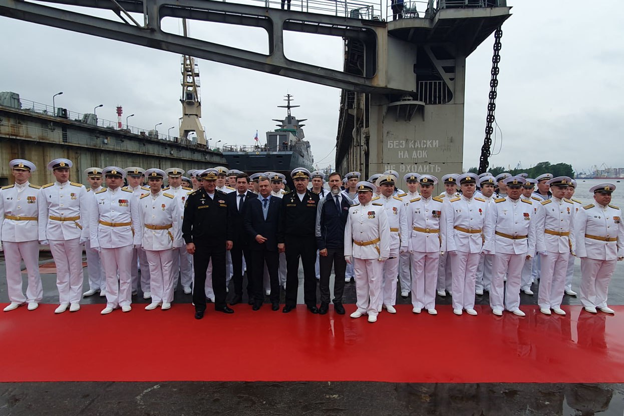 На «Северной верфи» спущен на воду корвет «Проворный» проекта 20385 -  Агентство Информационных Сообщений