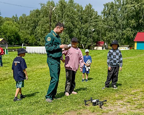Фото пресс-службы Министерства лесного хозяйства Хакасии