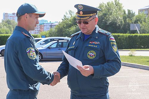 Фото: пресс-службы ГУ МЧС России по Хакасии