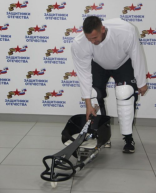 Ветеран СВО Евгений Морозов. Фото пресс-службы филиала фонда «Защитники Отечества» по Хакасии